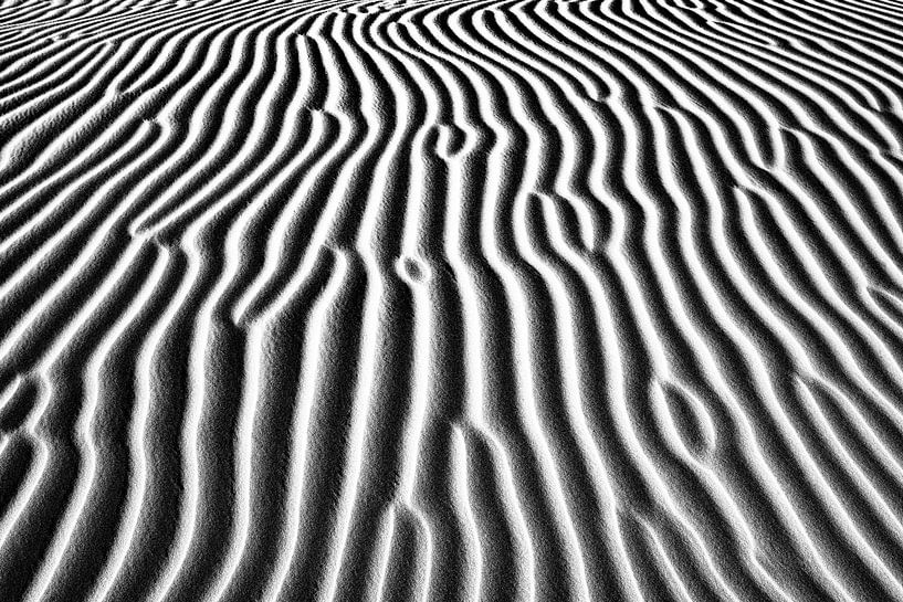 Licht und Schatten des Sandes in der Wüste | Sahara von Photolovers reisfotografie