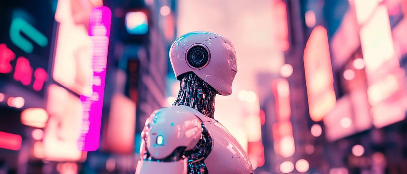 Future vision of robots by Poster Art Shop