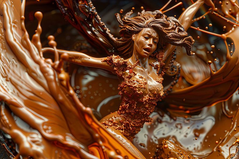 Kunst mit Kaffee von Egon Zitter