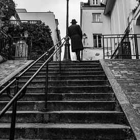 Ein geheimnisvoller Mann in Paris von Geert Van Baelen