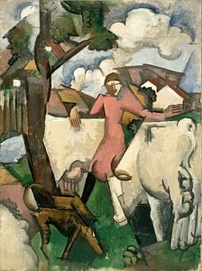 Roger de La Fresnaye - Marie Ressort (ca. 1912-1913)