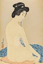 Femme après son bain - Hashiguchi Goyo, 1920 par Atelier Liesjes Aperçu