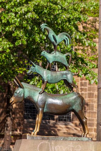 Bremer Stadtmusikanten, Bremen, Deutschland