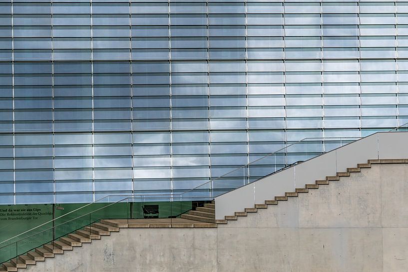 Stairs Marie-Elisabeth-Lueders-Haus. by Marco Liberto