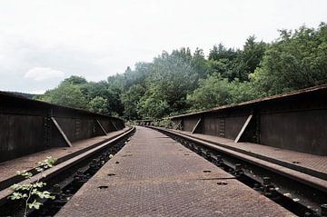 Oude spoorweg  brug von Tiffany Venus