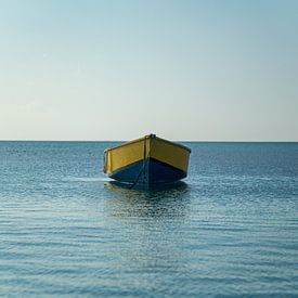 Caribische vissers bootje van Bart Hagebols