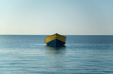 Caribische vissers bootje van Bart Hagebols