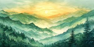 Berge von Grün 2