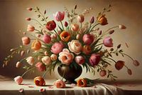 Bouquet with Tulips
