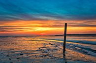 Sunrise Wadden Sea by Johan Habing thumbnail
