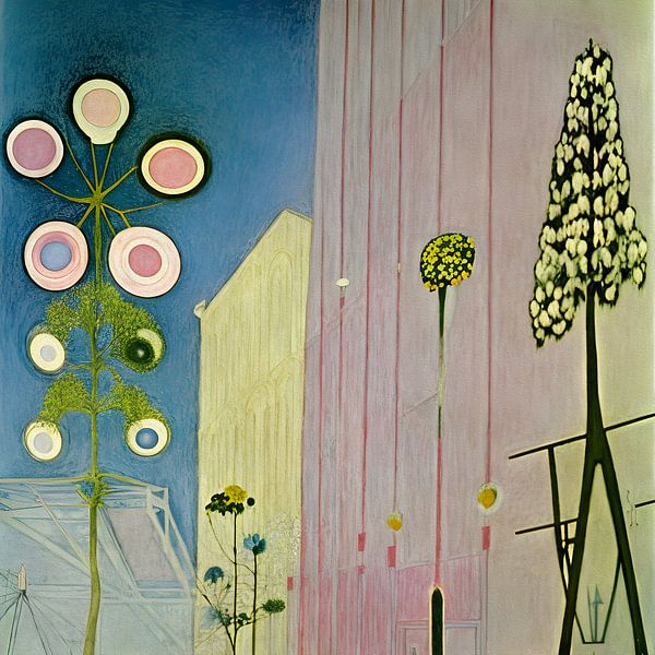 Abstracte kassen van Artclaud