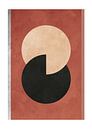 Cirkels in Abstracte Japandi Stijl van Inez Nina Aarts thumbnail