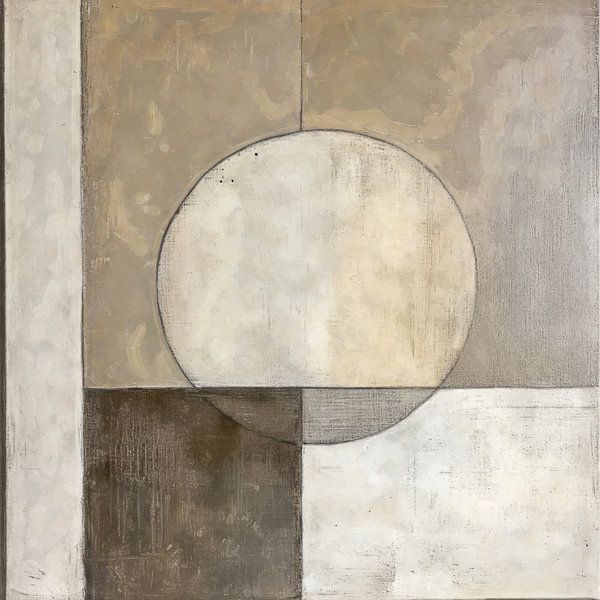 Layered Silence - Japandi Work in Neutral Shades by Whale & Sons