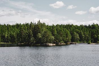 Lake Västra Silen in Sweden