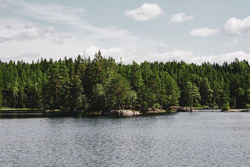 Lake Västra Silen in Sweden