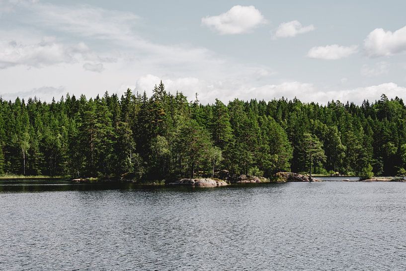 Der See Västra Silen in Schweden von Jens de Goffau