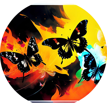 Vlammende schoonheid van ButterflyPix
