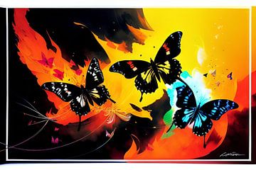 Flammende Schönheit von ButterflyPix