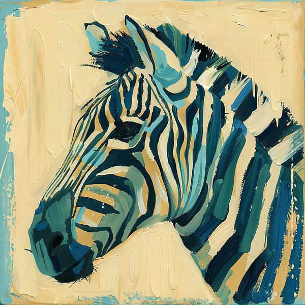 Zebra von Poster Art Shop