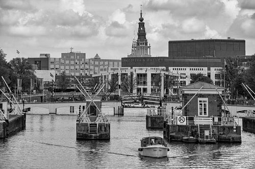 Zicht over de Amstel