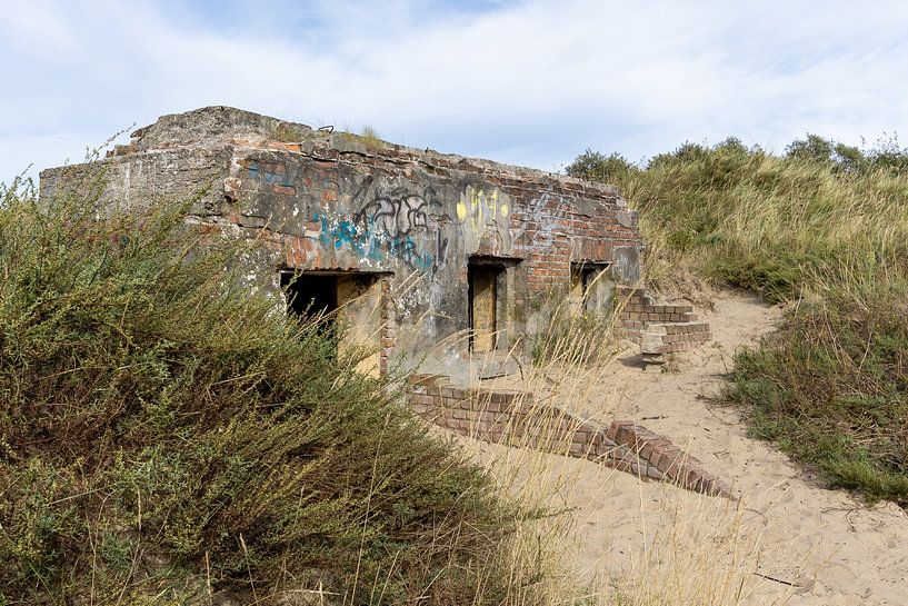 Bunkers, in het Nederlands landschap van Marieke Deinum
