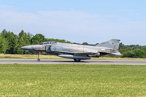 Start der griechischen McDonnell Douglas F-4E Phantom II.
