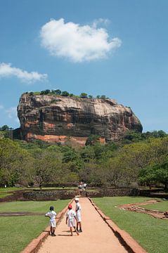 Sigiriya Rock Fortress van Richard Wareham