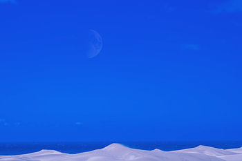 Sky over the dunes