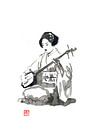 shamisen von Péchane Sumie Miniaturansicht