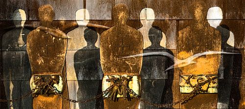 prison and freedom (color)