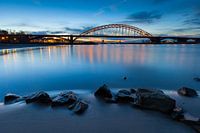 The bridges of Nijmegen across the river Waal