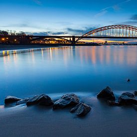 De bruggen van Nijmegen over de Waal van Jeroen Savelkouls Fotografie