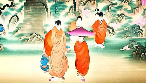 Travelling in Asia, motif 3