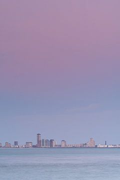 Skyline Vlissingen, Zeeland, Nederland van Angelique van Waarde