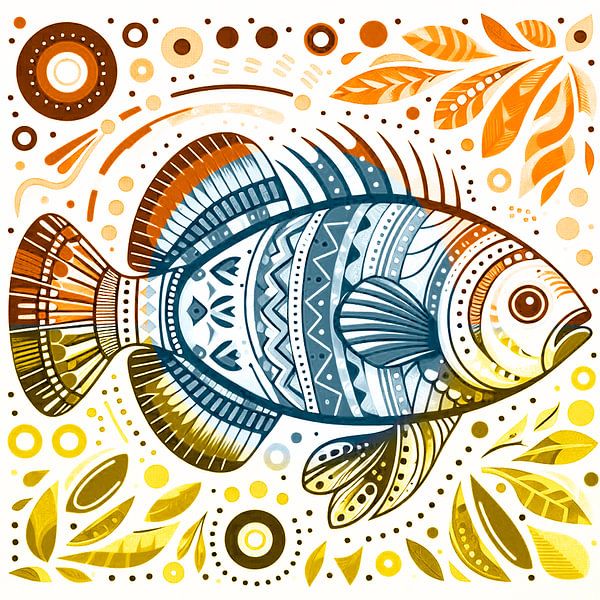 Timeless Fish 04 van Fernando Vieira