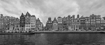 Panorama Herengracht Amsterdam van Peter Bartelings