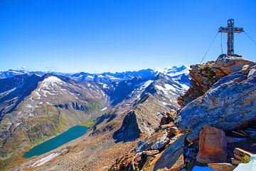 Der Larmkogel und der Kratzenbergsee von Christa Kramer