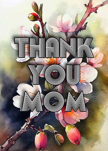 Merci maman Fête des mères