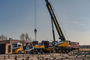 Liebherr LTM 1400 7.1 von Boer B.V. aus Meerkerk.