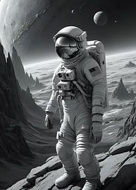 Dark Astronaut by Rizal Azhari