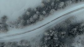 Winter track in Dalarna by Jochen Fuchs