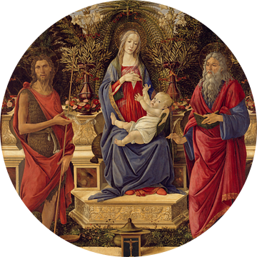 Sandro Botticelli - Madonna with Saints