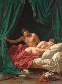 Vrede met Mars en Venus, Lagrenée l'aîné - 1770 van Atelier Liesjes