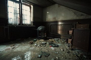The Silence of an Abandoned Corner by Melvin Meijer