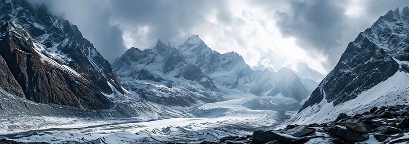 Winterlandschaft von fernlichtsicht