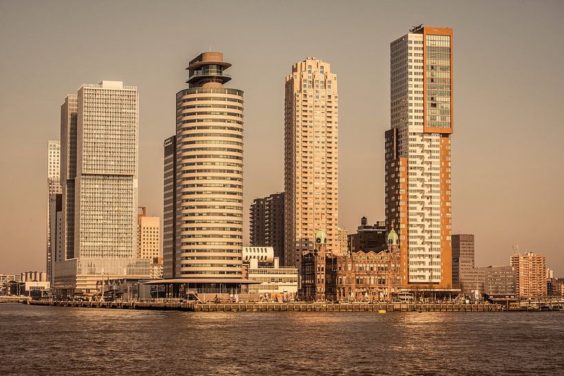 Skyline Rotterdam, hotel New York by Susan van der Riet