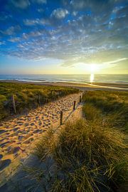 Beach, sea and sun by Dirk van Egmond