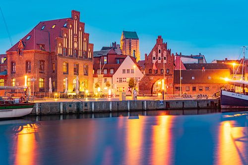 Blaue Stunde in Wismar