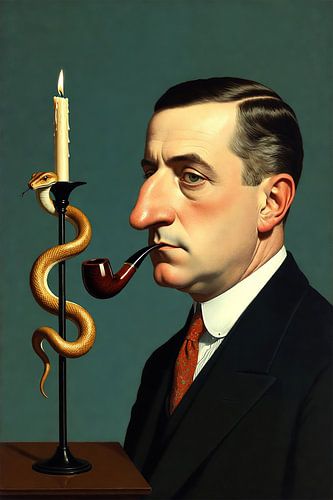 die Schlangenkerze von Catherine Fortin