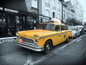 Yellow Cab van Rene van Heerdt